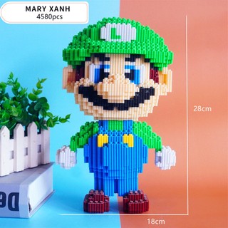 Đồ chơi lắp ráp Mario siêu dễ thương 28-35cm