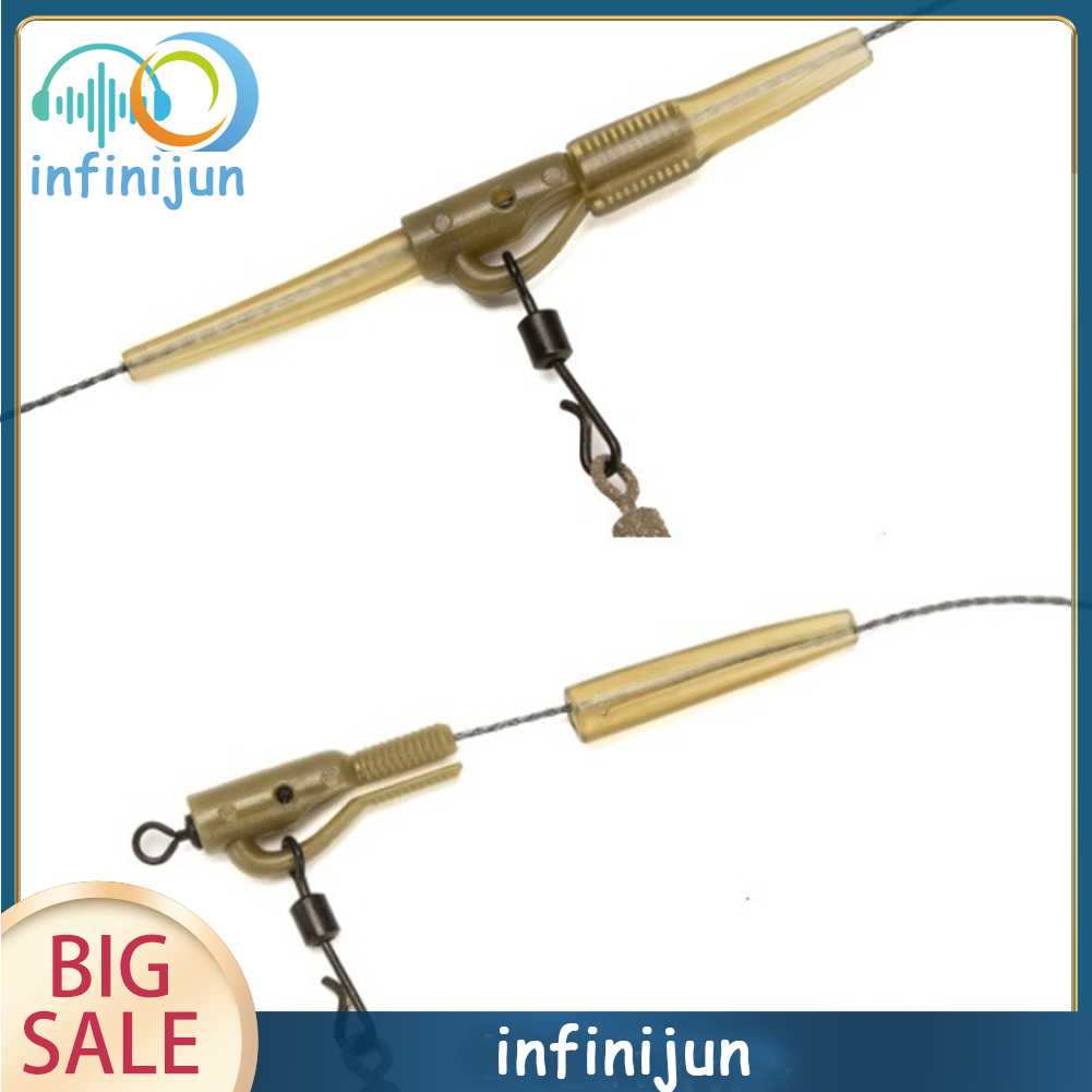 Set 30 Ống Cao Su Mềm Có Khớp Khuyên Cho Câu Cá