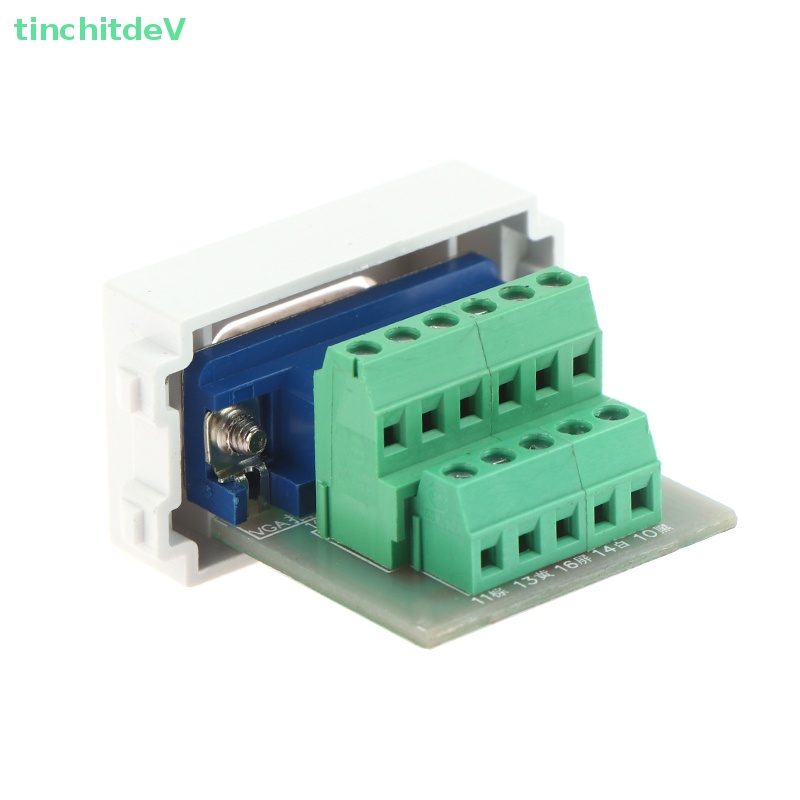 Mô-đun Ổ Cắm Máy Tính / Bảng Gắn Tường 15Pin VGA Chất Lượng Cao