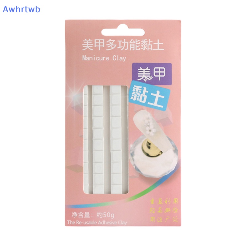 Miếng Dán Trang Trí Móng Tay Nghệ Thuật Bằng Đất Sét Tái Sử Dụng Được Mới