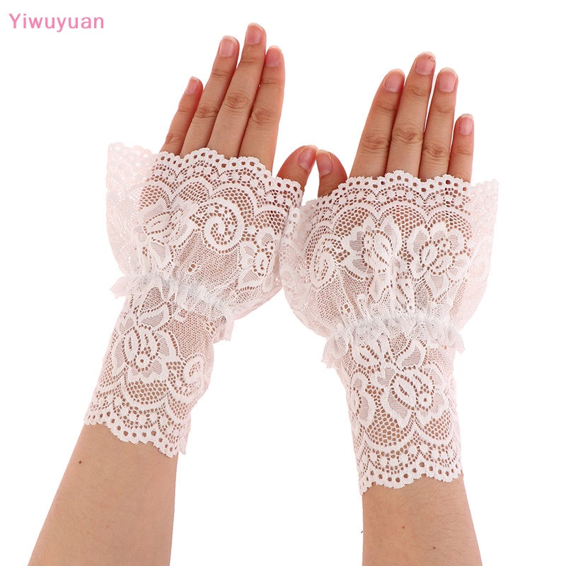 1 Cặp Vòng Tay Xếp Li Phối Ren Có Thể Tháo Rời Mới