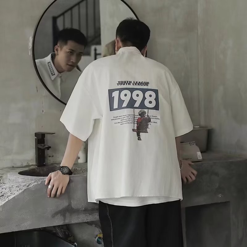 Áo Sơ Mi Tay Lửng Thời Trang Dành Cho Nam