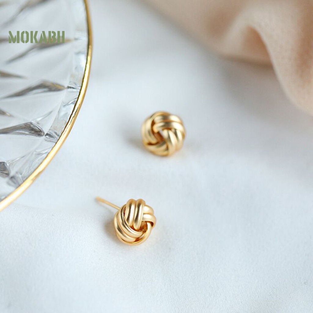 Set 6 Cặp Hoa Tai Dạng Vòng Thời Trang Dành Cho Nữ