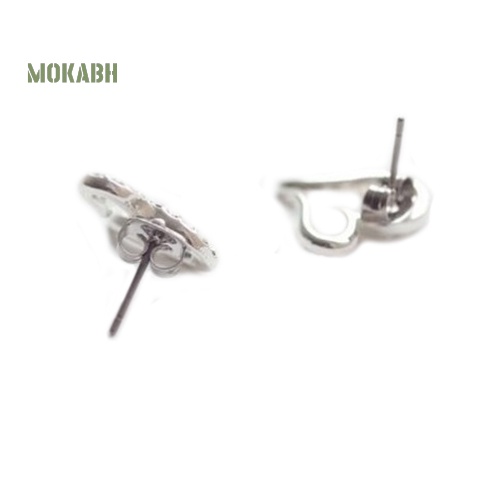 Bông Tai HìNh Tim ĐíNh Đá ThờI Trang