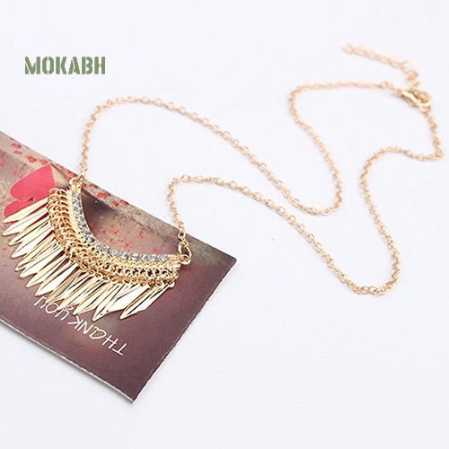 Vòng Cổ Choker Dáng Dài Đính Đá Nhiều Màu Sắc Cá Tính Cho Nữ