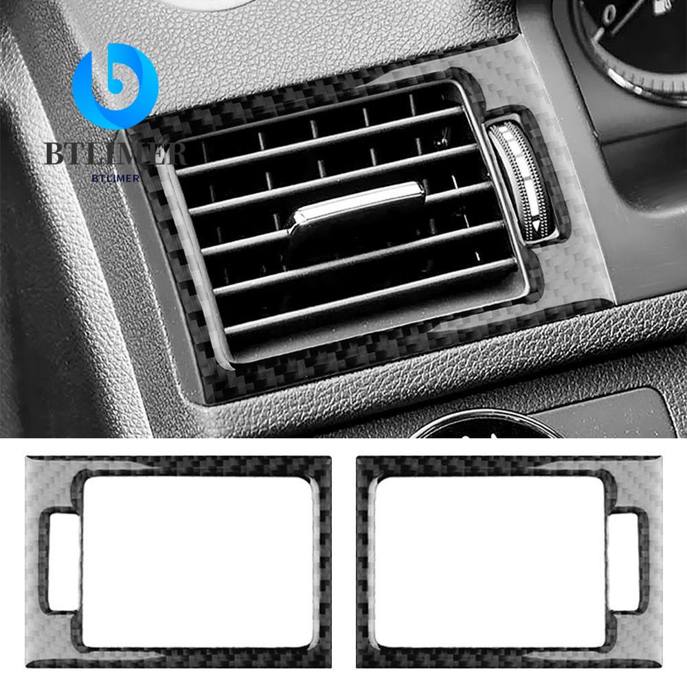 Bộ 2 Vòng Dán Trang Trí Lỗ Thông Gió Xe Hơi Benz C Class W204 2007-2010