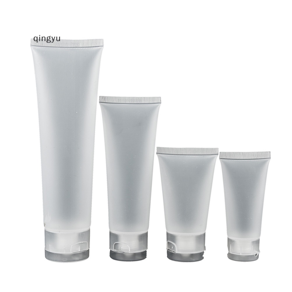 Bộ 5 Tuýp Rỗng Trong Suốt Đựng Mỹ Phẩm 20 / 30 / 50 / 100ml Tuýp Rỗng Đựng Mỹ Phẩm / Kem Dưỡng Tiện Dụng Khi Đi Du Lịch Lọ Rỗng Đựng Mỹ Phẩm Dung Tích 20 / 30 / 50 / 100ml Tiện Dụng Khi Đi Du Lịch