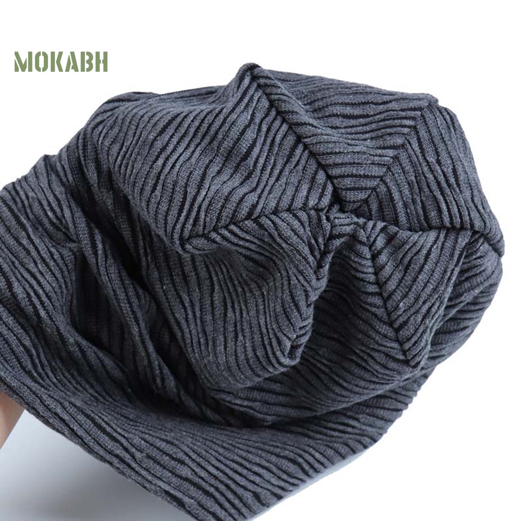 [Mok Abh] Mũ Lưỡi Trai Xếp Ly Mỏng Không Vành Mềm Mại Thoải Mái Không Vành Mặc Thường Ngày Cho Nam