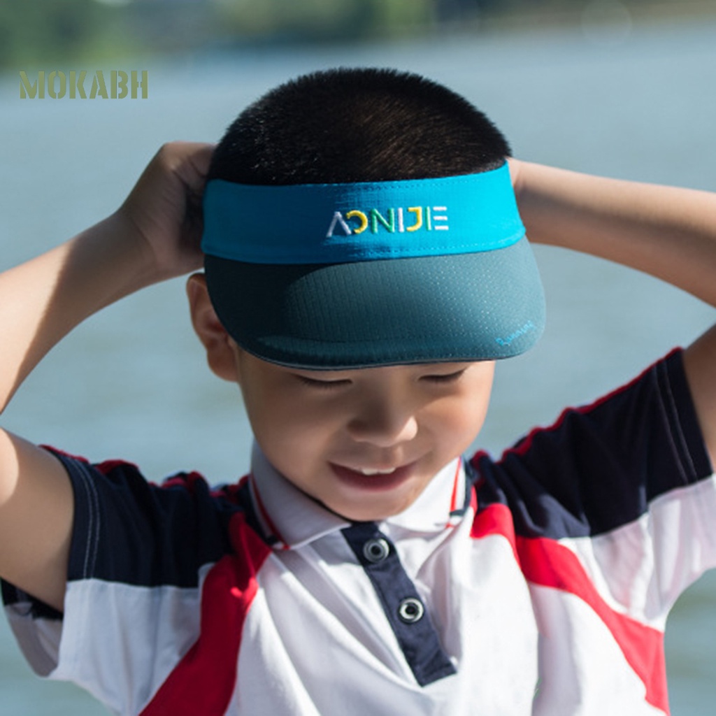 Mũ Lưỡi Trai Nửa Đầu Chống Nắng Thoáng Khí Thời Trang Mùa Hè Cho Bé