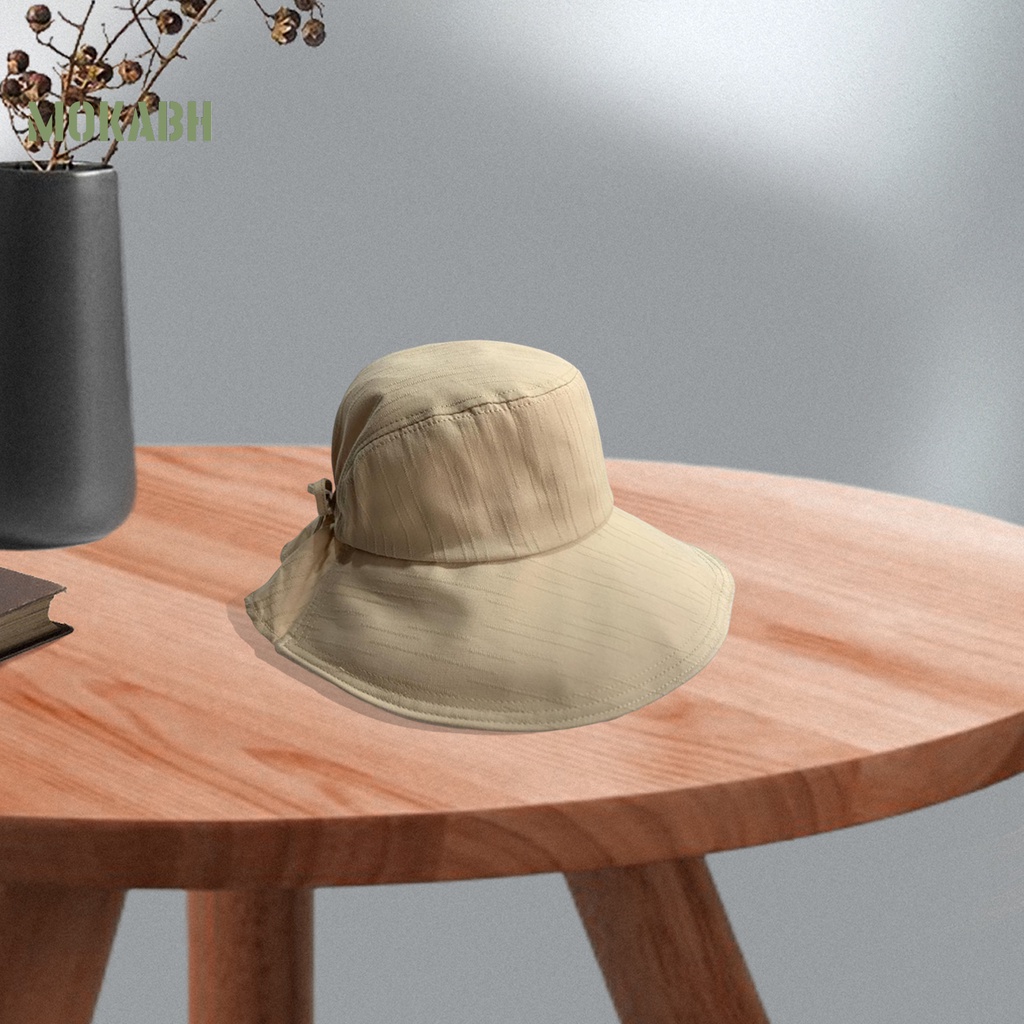 Nón Tai Bèo Chống Tia UV Có Dây Rút Tùy Chỉnh Phong Cách Nhật Bản Cho Nữ