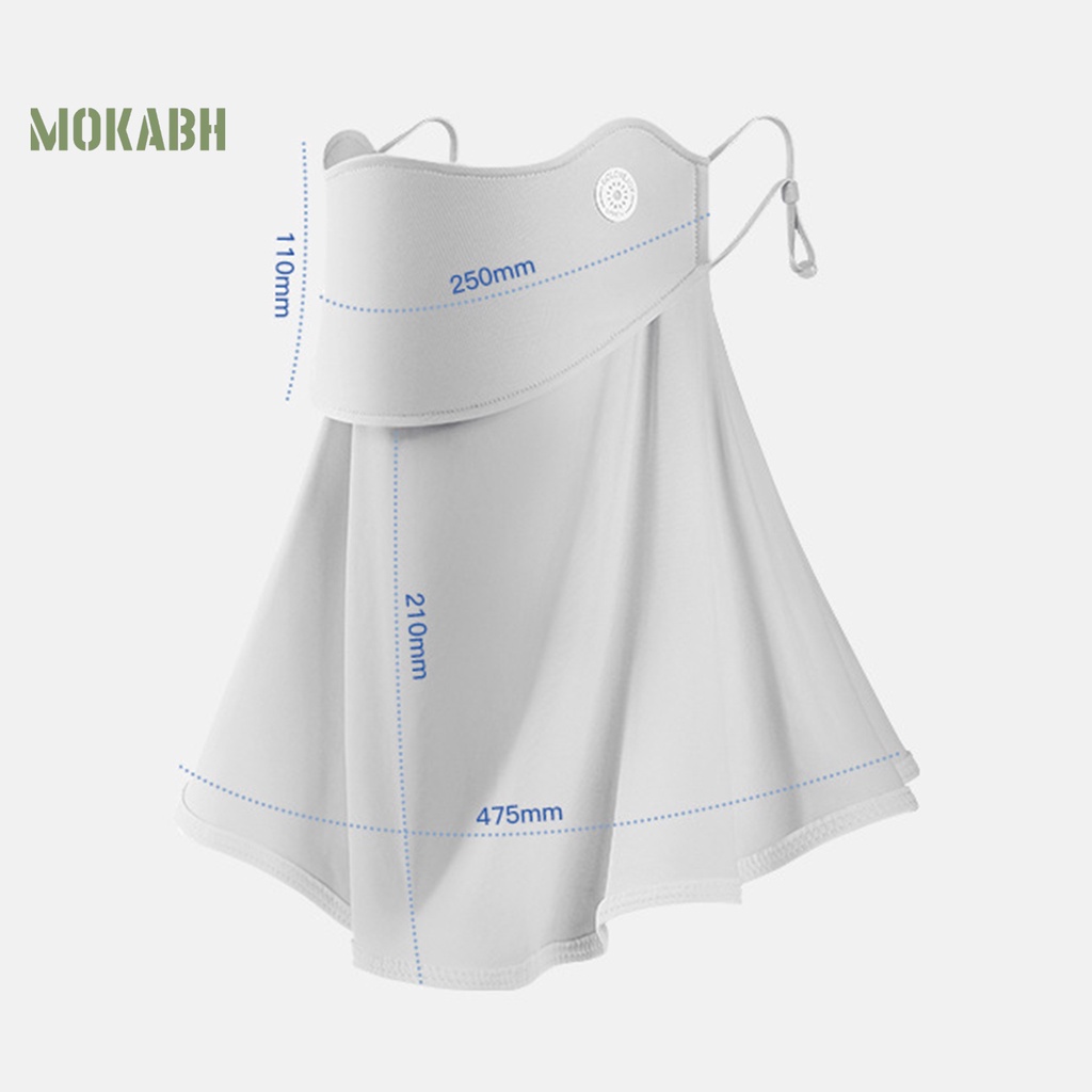 Khăn Bandana Che Tai Thoáng Khí Chống Nắng Dùng Khi Đạp Xe Ngoài Trời Cho Nam Và Nữ