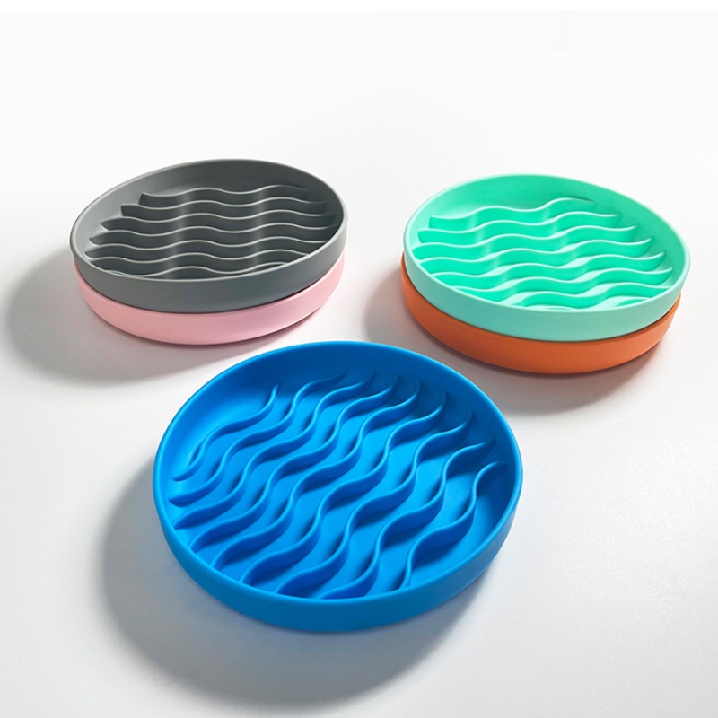 Slow Puzzle Feeder cho chó mèo Pet Sự nhàm chán và lo lắng Relief Thay thế thú vị cho bát ăn chậm