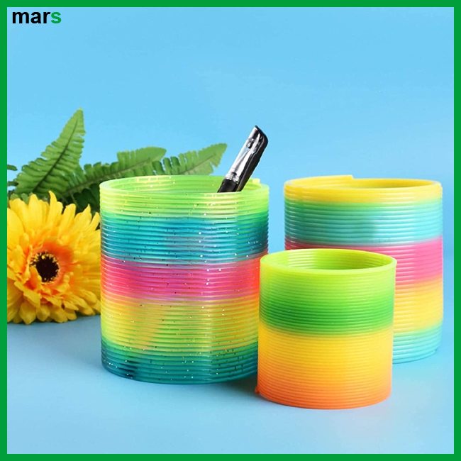 Vòng Lò Xo Ma Thuật Đầy Màu Sắc Phù Hợp Với Bé Trai Và Bé Gái Tập Hợp Cho Mùa Xuân