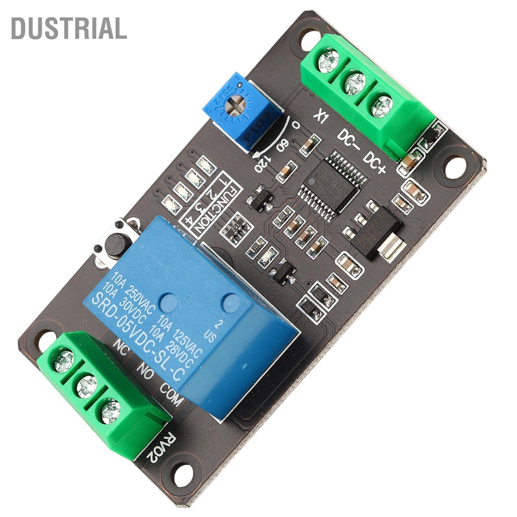 Hẹn Giờ Trễ Rơ Le Tự Khóa Bật Tắt Super 555 DC 5V/12V/24V Dustrial A.