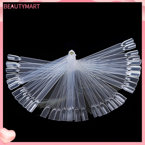 Set 50 Móng Tay Giả Có Thể Gấp Gọn Dùng Luyện Tập Trang Trí Nghệ Thuật