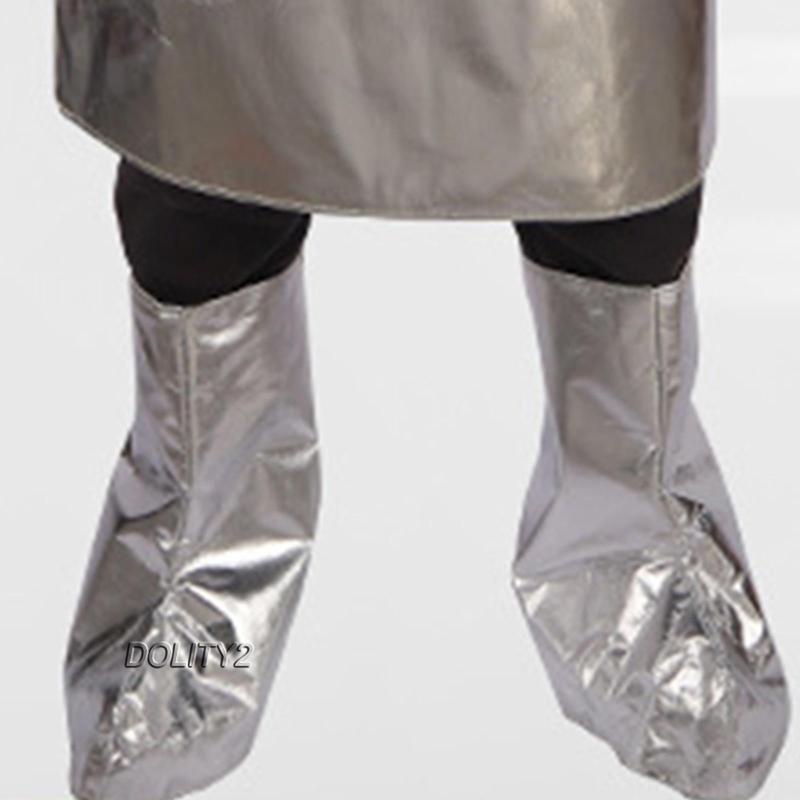 [Dolity2] Set 2 Tạp Dề Lá Nhôm Bảo Vệ Chân Khi Làm Việc / Phòng Thí Nghiệm / Cá