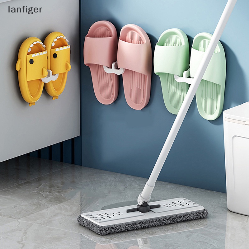 Lanf Giá Phơi Khô Dép Gắn Tường Không Cần Đục Lỗ Đơn Giản Thoát Nước Cho Phòng Tắm / Phòng Ngủ