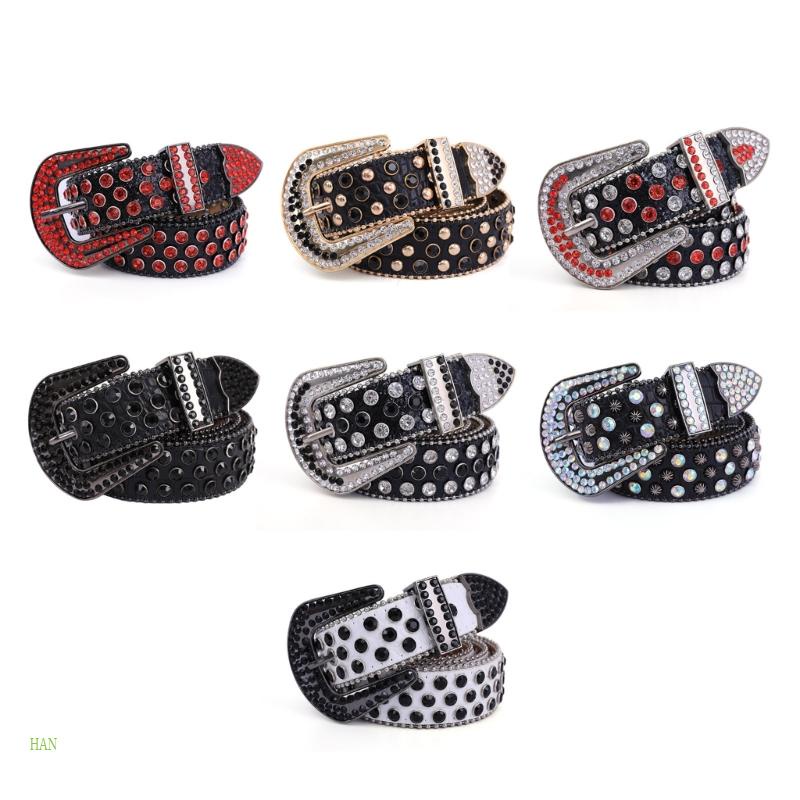 Thắt Lưng Đính Đá Thiết Kế Sang Trọng Dễ Phối Đồ Cho Nữ