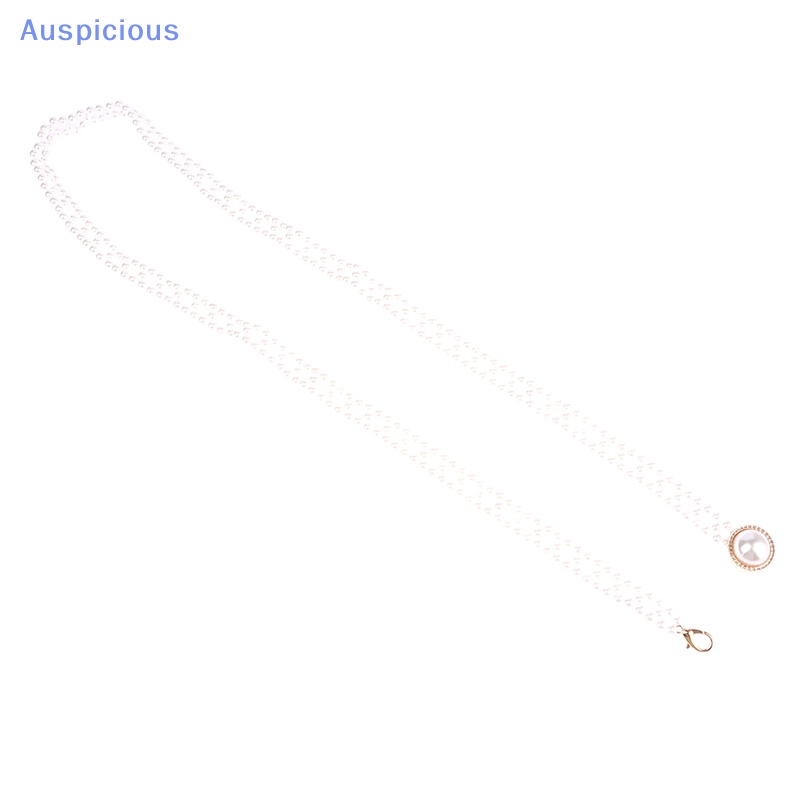 Thắt Lưng Chuỗi Dài Đính Ngọc Trai Thanh Lịch Hợp Thời Trang Cho Nữ