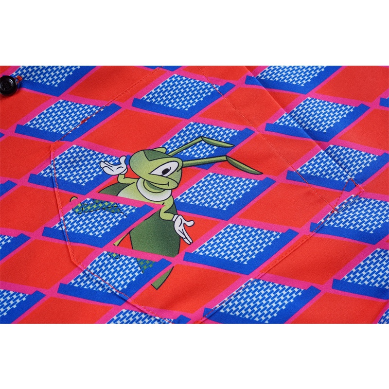 Áo Sơ Mi Ngắn Tay Họa Tiết Ca Rô Kim Cương Thời Trang Xu Hướng Mới Nhất L555V &amp; -