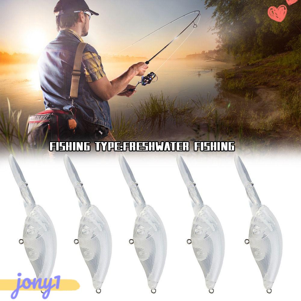 5 Mồi Cá Giả Trong Suốt 10cm 11.5g