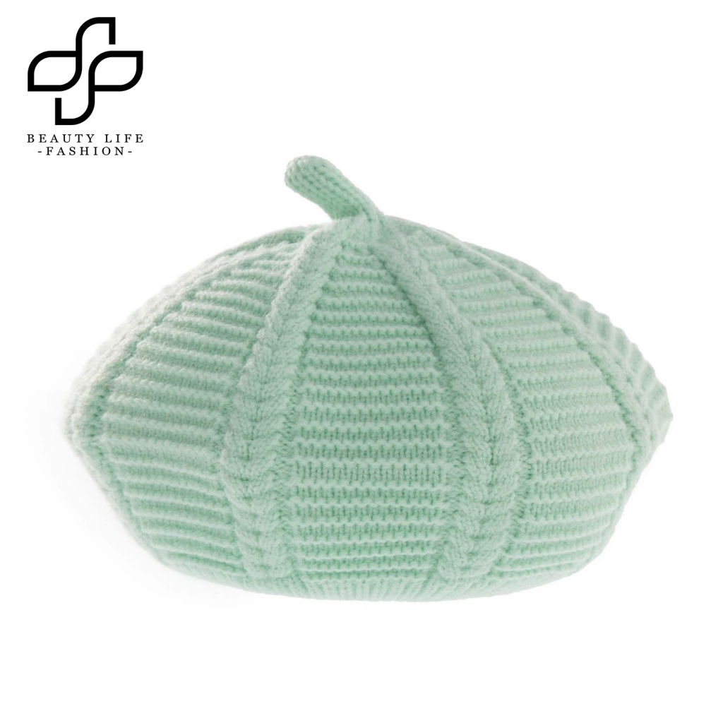 Nón Đội Hằng Ngày Thoáng Khí Chống Lạnh Màu Trơn Giữ Ấm Cho Bé