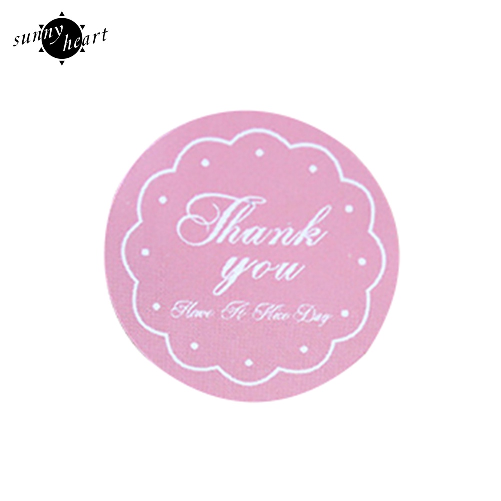 Set 5 Tấm Nhãn Dán Trang Trí In Chữ Thank You Dành Cho Trẻ Em