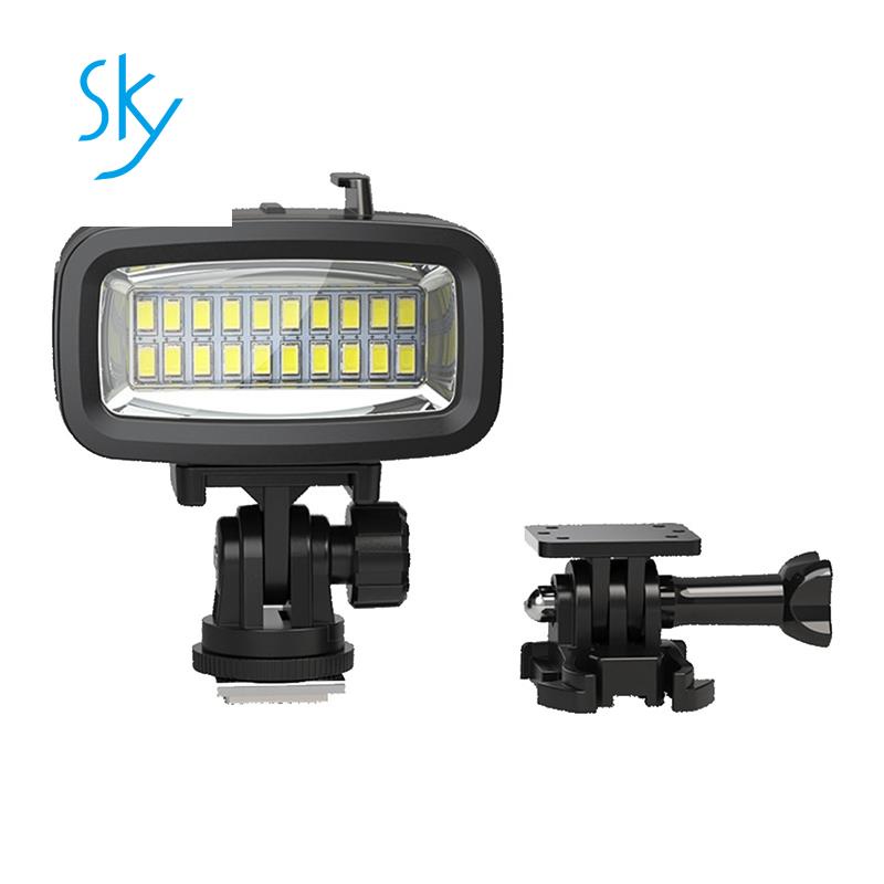 Đèn Lặn Chống Nước 40M Cho Gopro Hero 10 9 8 / SLR Camera