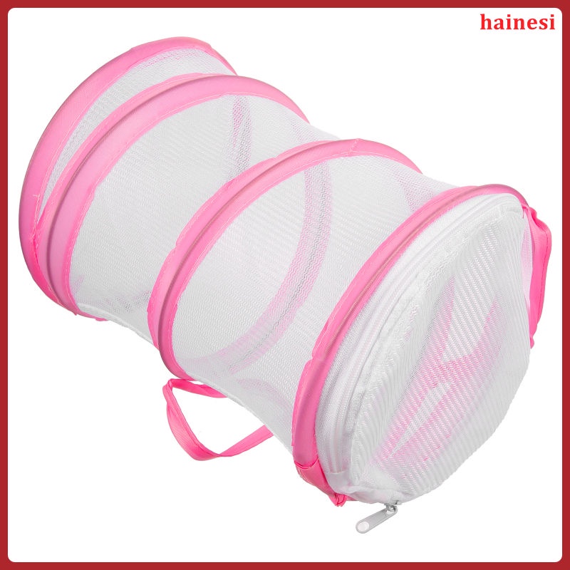 Đồ Chơi Xếp Hình Lồng Bướm 19x16cm Bằng Vải Màu Hồng Dành Cho Học Sinh Trẻ Em Ngoài Trời