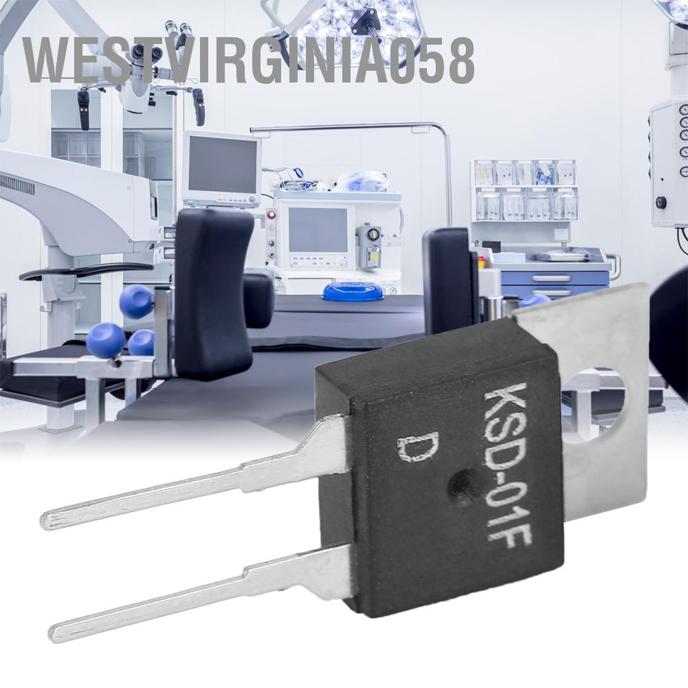Westvirginia058 JUC-31F/KSD-01F Điều khiển nhiệt độ Công tắc thường đóng điều 40~130℃