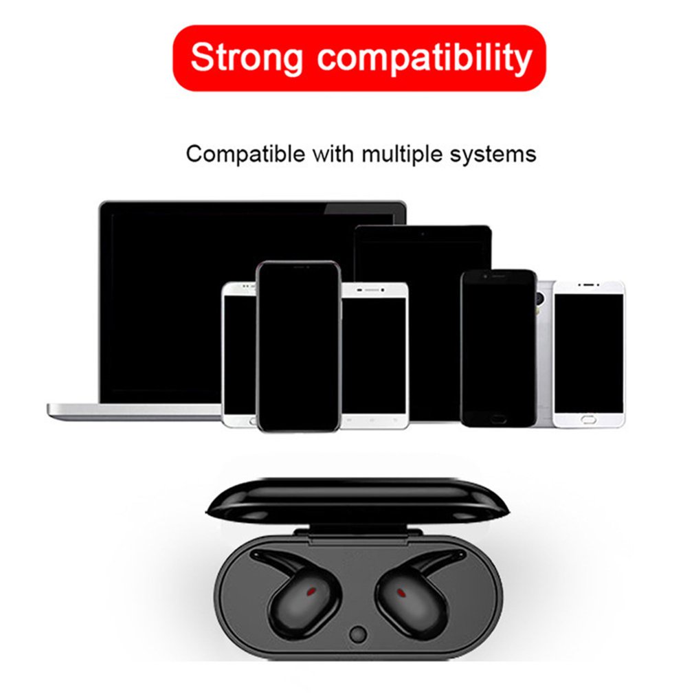 Y30 5.0 Wireless Headphones Noise Canceling Stereo Sound Music In-Ear For Ios And Smartphone [Q/10]
