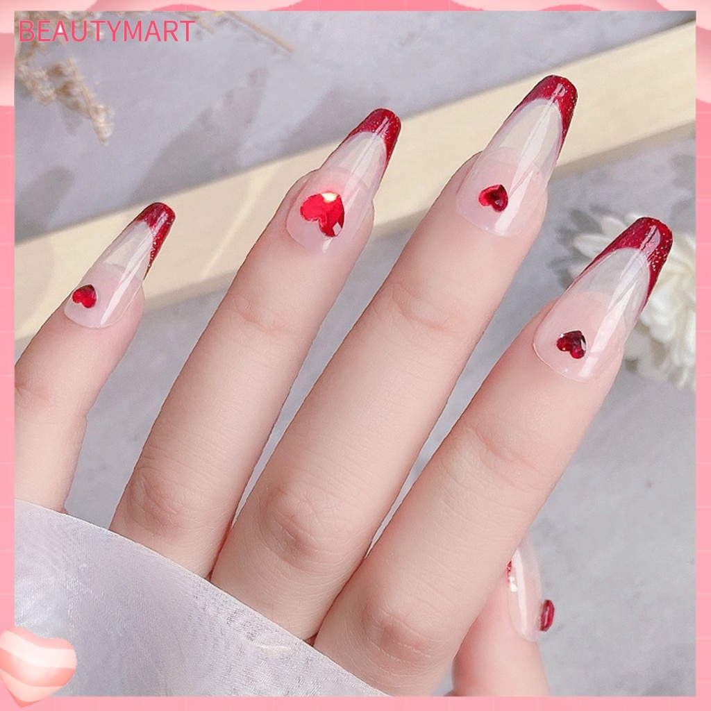 Bộ 10 Đá Trang Trí Móng Tay 2 Màu Sắc Tùy Chọn DIY Dành Cho Nữ