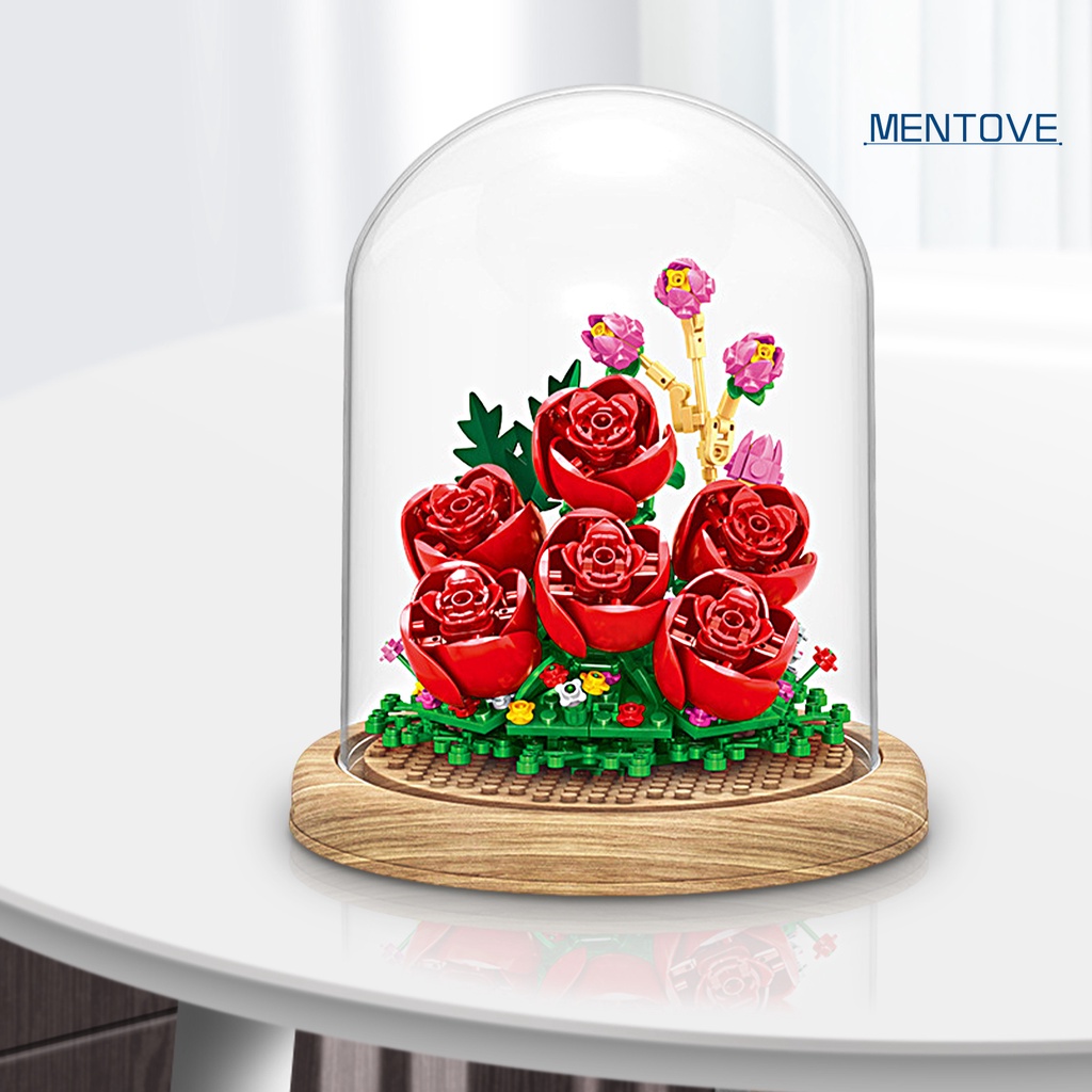 Bộ Đồ Chơi Lắp Ráp Hình Hoa Hồng Cho Bé