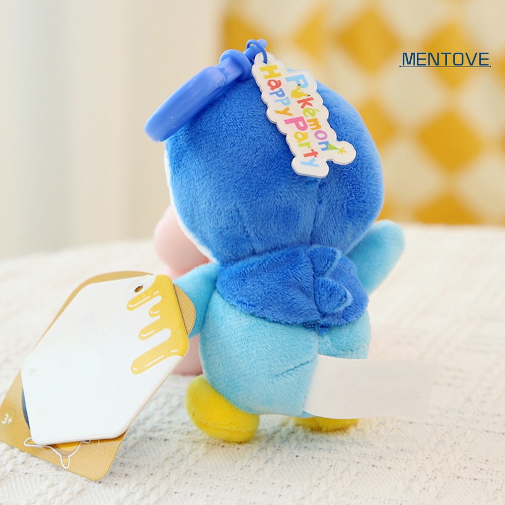 Đồ chơi nhồi bông Hình Chim Cánh Cụt Hoạt Hình 12cm Mềm Mại Đáng Yêu