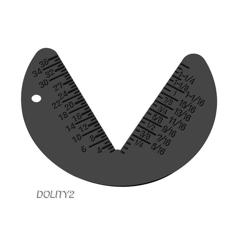 [Dolity2] Dụng Cụ Đai Ốc Vít Trọng Lượng Nhẹ G1 / 8 2 g13 / 8 Kiểm Tra Kích Thước Gỗ