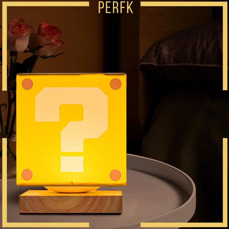 [Perfk] Đèn Ngủ 3 Chiều Có Thể Điều Chỉnh Độ Sáng Để Bàn Đầu Giường