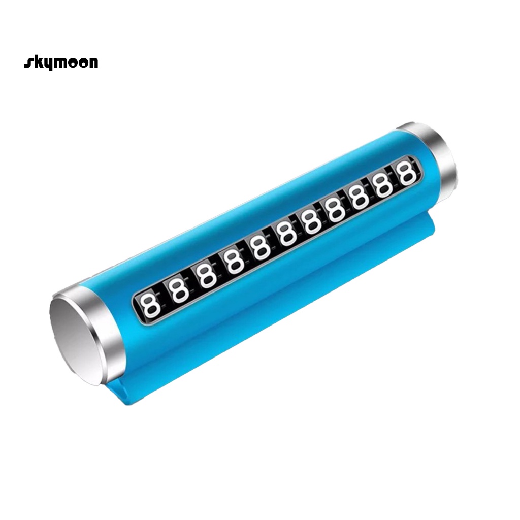 Thẻ Đỗ Xe Tạm Thời Dạng Con Lăn Bằng Kim Loại Thông Dụng Tháo Gỡ Được Cho Xe Hơi