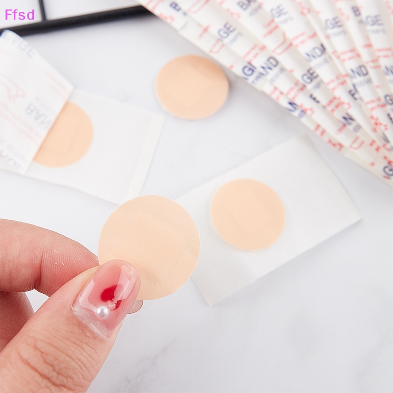 Bộ 50 Miếng Băng Dán Vết Thương Chống Thấm Nước Hình Tròn