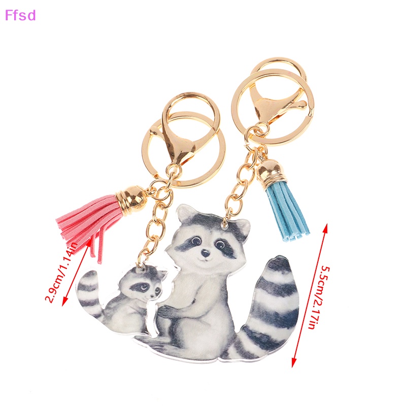 {Ffsd} - Móc Khóa Mặt Dây Chuyền Hình Chú Mèo Otters Kết Hợp Cá Nhân Hóa * Bán Chạy