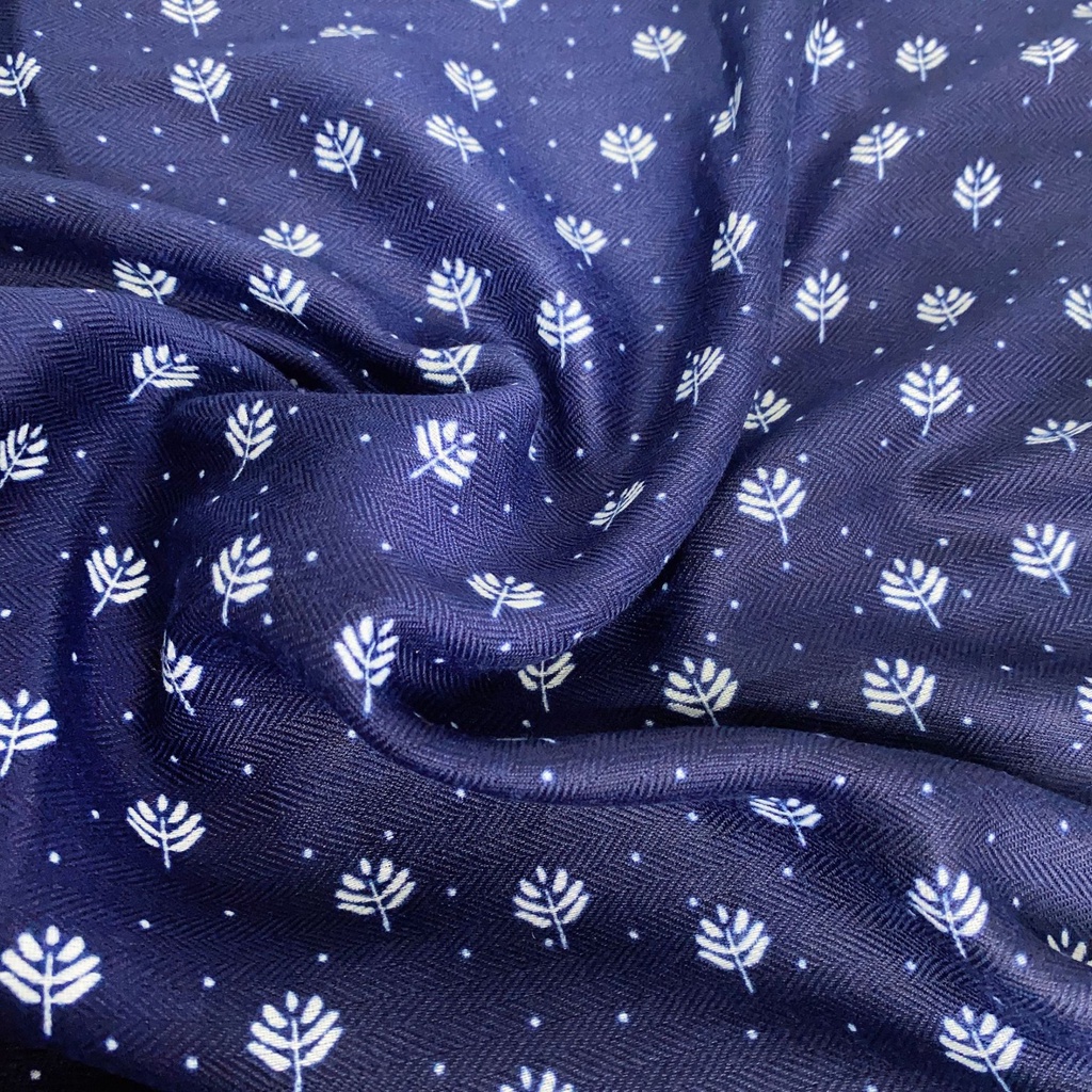 Khăn Choàng Cổ Hình Vuông Cỡ Nhỏ Bằng Vải Nhung 68 * 68cm In Họa Tiết Cỏ Ba Lá Phong Cách Hàn Quốc Thời Trang Xuân Hè Cho Nữ