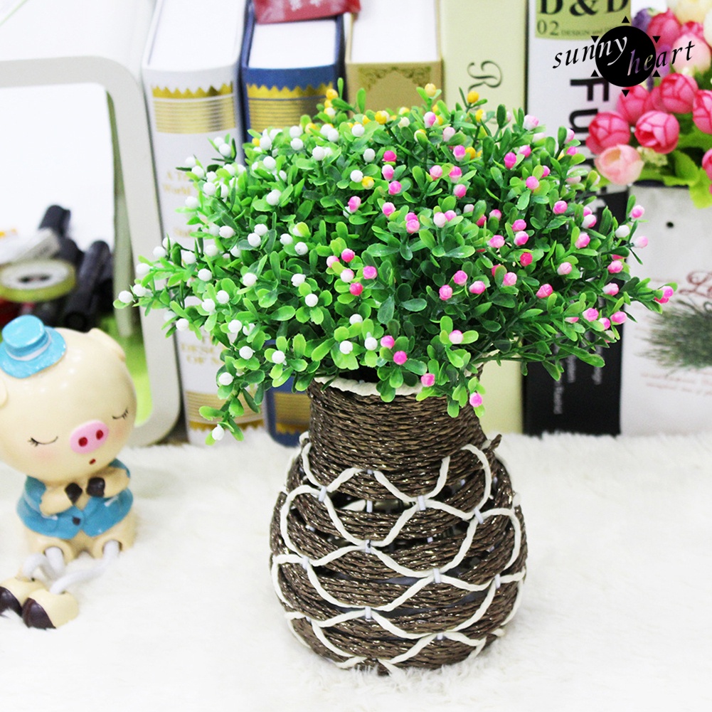 Cây Cỏ sunu Nhân Tạo Sống Động Như Thật Dùng Trang Trí Phòng Khách