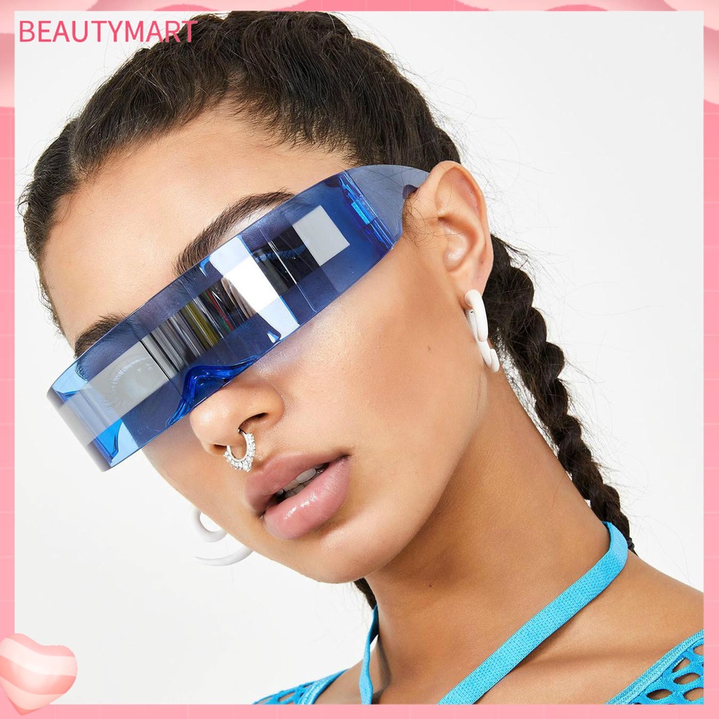 Kính Mát Hình Chữ Nhật Chống Tia UV Trong Mờ Chống Nắng Dùng Chụp Ảnh Đường Phố Cho Nam Và Nữ