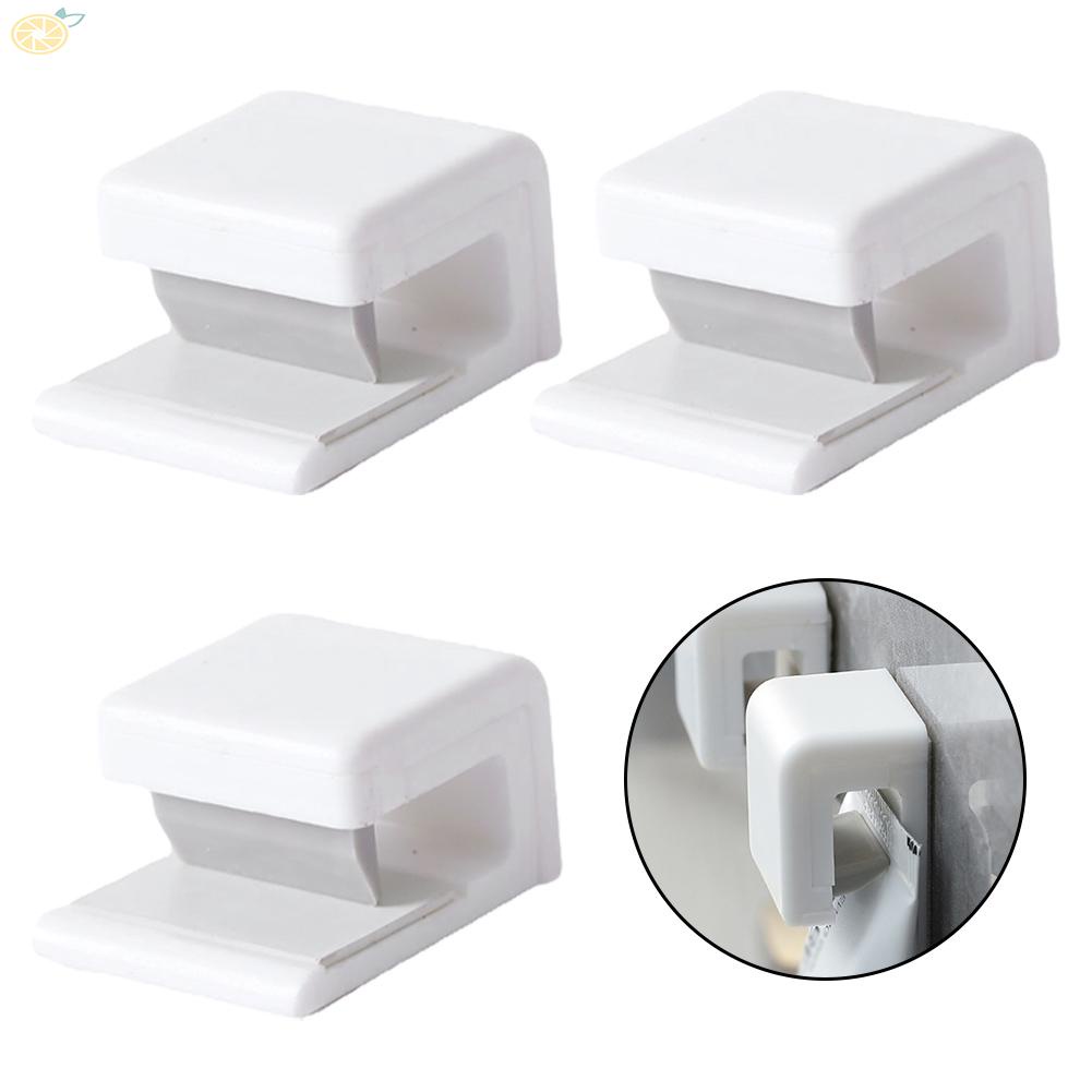 【VARSTR】3pc Self Adhesive Toothpaste Holder Dispenser Wall Mount High Quality Organizer