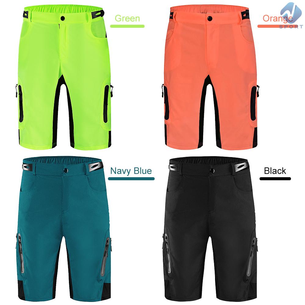 Quần ngắn đi xe đạp Dáng Rộng Thoáng Khí Nhanh Khô Thiết Kế 7 Túi Thời Trang Mùa Hè Cho Nam