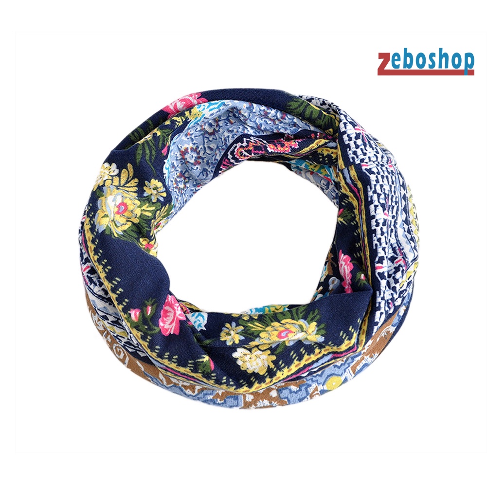 Mũ Trùm Đầu Che Nắng Co Giãn In Họa Tiết Hoa Phong Cách Hồi Giáo Cổ Điển Cho Nữ