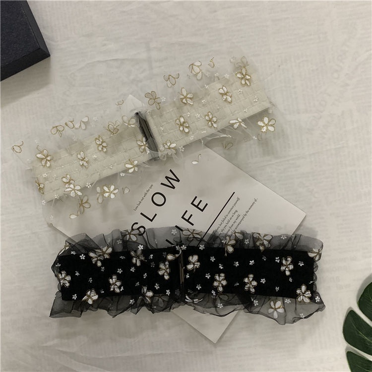 Thắt Lưng Phối Ren Co Giãn Thời Trang Dành Cho Nữ