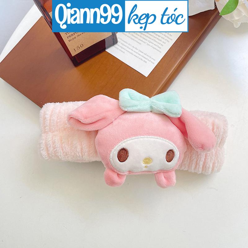SANRIO Băng Đô Cài Tóc Rửa Mặt Họa Tiết Hoạt Hình Chó Kuromi Thời Trang Hàn Quốc Cho Nữ