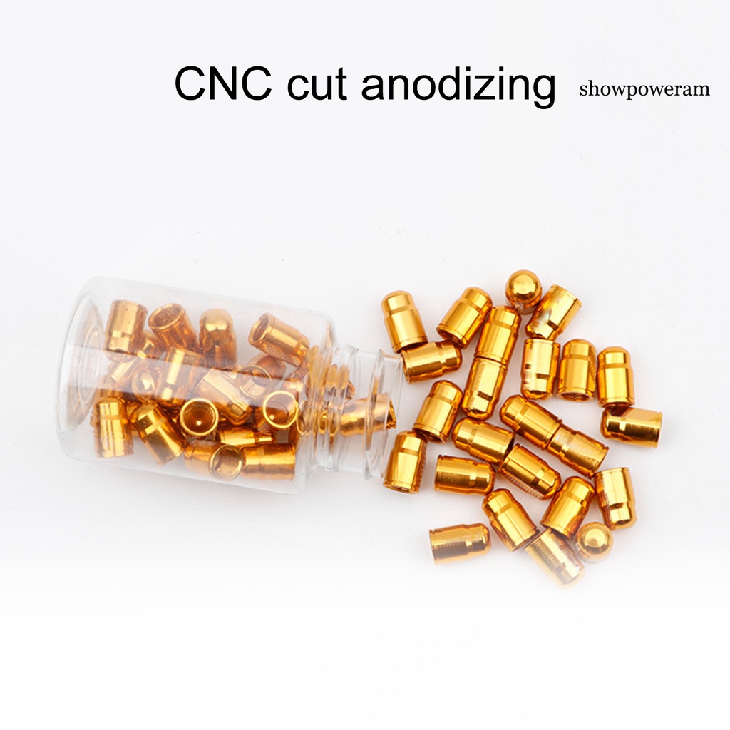 1 Cặp Nắp Van Xe Đạp Bằng Hợp Kim Nhôm Chống Bụi Độ Bền Cao