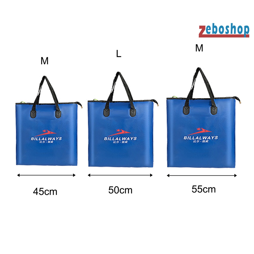 Túi Đựng Nước Bằng Vải Oxford Sức Chứa Lớn Có Thể Gấp Gọn Dùng Khi Đi Câu Cá / Cắm Trại