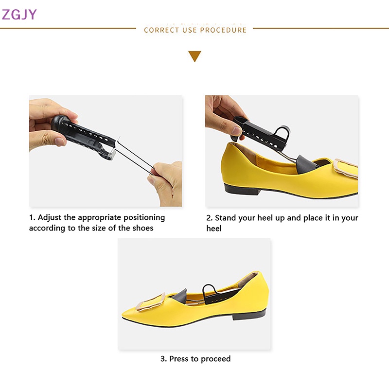 1 Cặp Dụng Cụ Nới Rộng Giày Chống Nhăn Có Thể Điều Chỉnh Cho Nam Nữ Mới